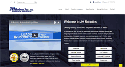 Desktop Screenshot of jhrobotics.com
